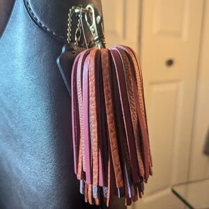 New Portland Leather Goods Rainbow Tassel Koi/Kyoto/Begonia